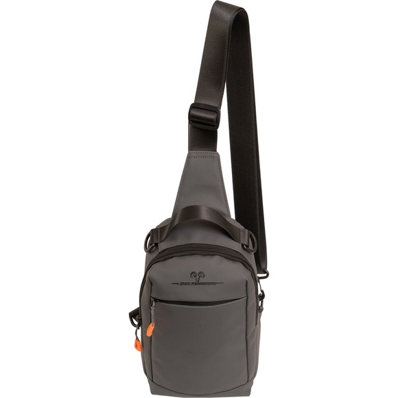 Jack Abraham’s THE AUBURN | 15-IN TEXTURED TARPAULIN CROSSBODY SLING BAG - Picture 2 of 9